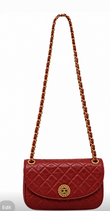 Chanel Crescent Flap Bag Purse